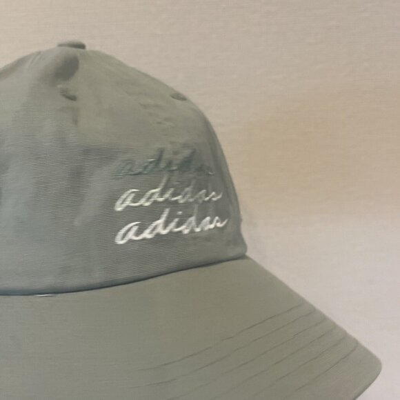 Adidas Aeroready Hat Green Adjustable Threestripelife NWOT - Picture 5 of 8